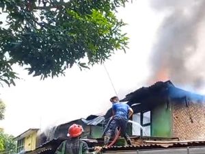 4 Rumah Terbakar di Medan, Tak Ada Korban Jiwa