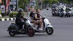 Bebas Banget! Kelakuan Buruk Turis Asing Motoran di Bali, Wara-wiri Tanpa Helm