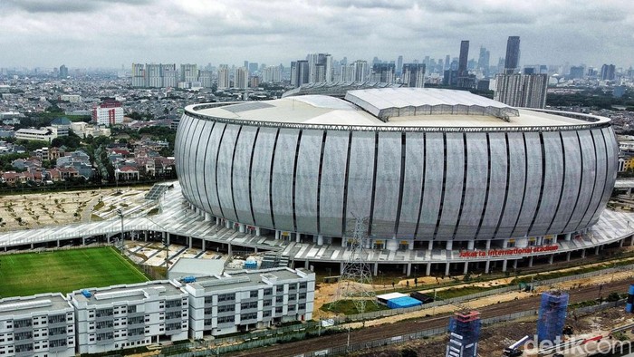 Melihat Kampung Susun Bayam yang Penuh Polemik dan Runyam Suaaana Kampung Susun Bayam di kawasan Jakarta International Stadium, Papanggo, Jakarta Utara, Kamis (23/2/2023).