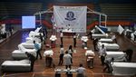 Melihat Keseruan Lomba Merapikan Tempat Tidur