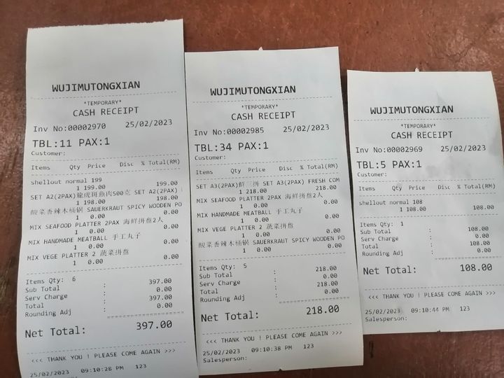 Restoran seafood cari pelanggan yang kabur