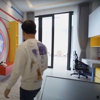 Penampakan salah satu kamar anak dokter Richard yang bertema Avengers. Sementara 2 kamar anak lainnya memiliki tema Dragon Ball. Foto: YouTube/dr. Richard Lee, MARS