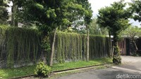 Harta pejabat Ditjen Pajak Kemenkeu Rafael Alun Trisambodo, ayah dari Mario Dandy Satriyo menjadi sorotan. Salah satunya adalah rumah mewah di kawasan Kalurahan Muja Muju, Umbulharjo, Kota Yogyakarta. Pantauan detikJateng, rumah mewah itu dipagari tembok batu setinggi sekitar 3,5 meter. Gerbang kayunya setinggi sekitar 3 meter. Di sisi gerbang terdapat pos satpam atau pos keamanan dengan luas lahannya sekitar 2.000 meter. Adji G Rinepta/detikJateng