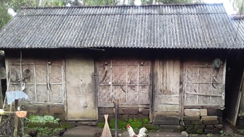 Salah satu rumah warga yang ada di Kabupaten Karangasem yang memenuhi syarat sebagai RTLH. (istimewa)