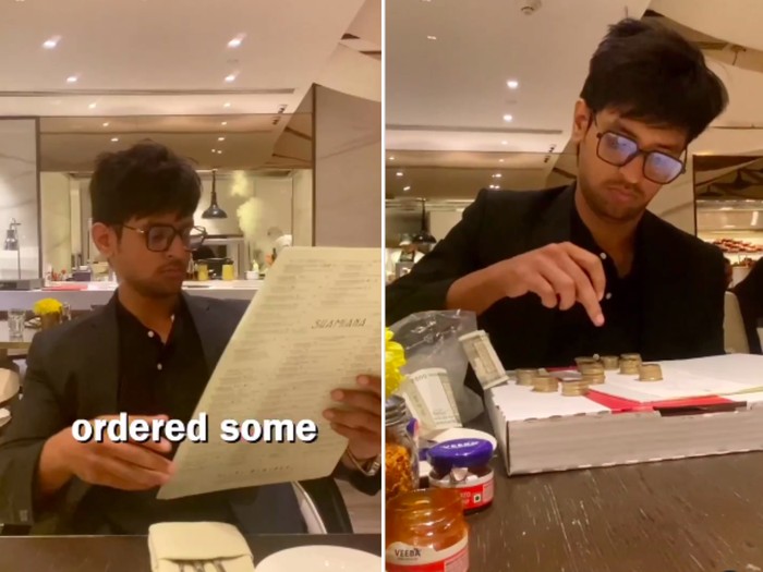 Selebgram makan di restoran mewah bayar pakai uang koin