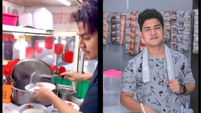 Syakir Daulay Saat Seru-seruan Jadi Tukang Bubur hingga Penjual Warkop