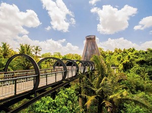 Mampir Yuk ke Taman Nusa Bali, Punya 60 Rumah Tradisional