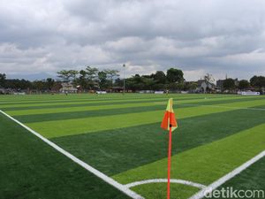 Wajah Baru Lapangan POR UNI, SSB Legenda yang Jadi Pendiri Persib