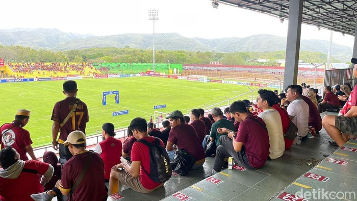 3.256 penonton saksikan laga PSM Makassar Vs Dewa United.di pekan ke-27 Liga 1 2022/2023.
