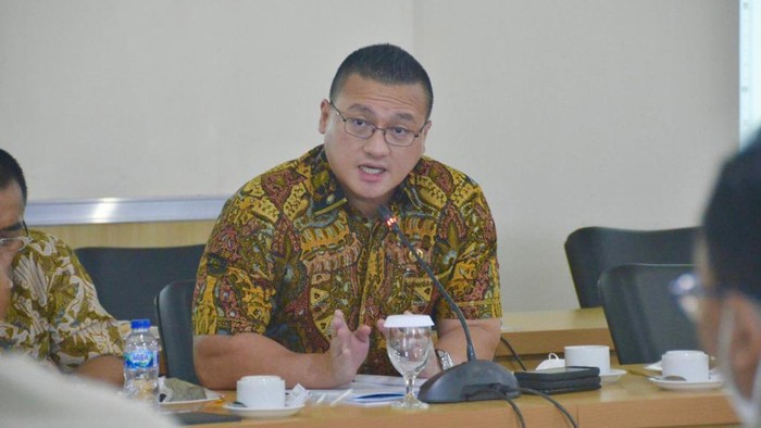 Anggota DPRD DKI Jakarta dari Fraksi PDI Perjuangan Hardiyanto Kenneth