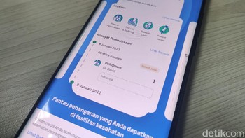 Kemenkes menjanjikan akan ada fitur lain yang saat ini dalam tahap pengembangan. Foto: Agus Tri Haryanto/detikINET