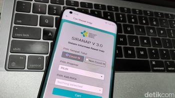 Ini fitur rawat inap. Foto: Agus Tri Haryanto/detikINET