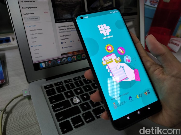 Aplikasi SatuSehat Mobile Penampakan aplikasi SatuSehat Mobile pengganti PeduliLindungi.
