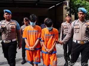 2 Pembunuh Perempuan yang Terikat-Setengah Bugil di Sidoarjo Ditangkap