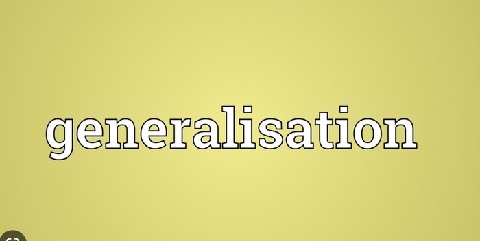 generalisation