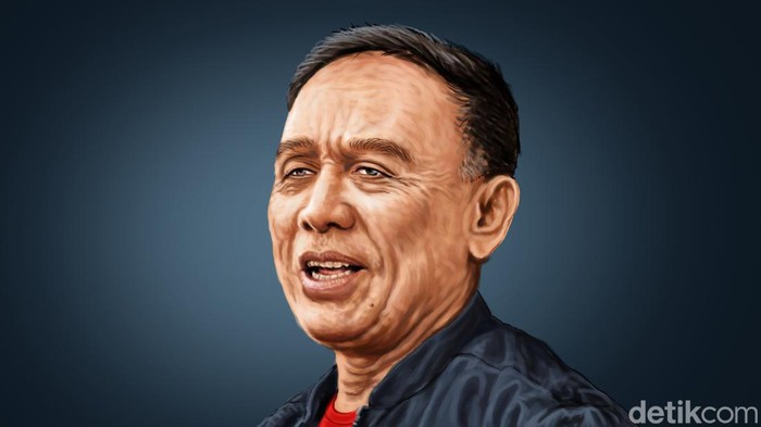 Ilustrasi wawancara khusus detikX dengan Iwan Bule.