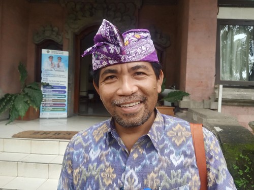 Kepala Dinas Koperasi, Usaha Kecil Menengah, Perindustrian dan Perdagangan Jembrana, I Komang Agus Adinata, Rabu (1/3/2023). (I Putu Adi Budiastrawan/detikBali).