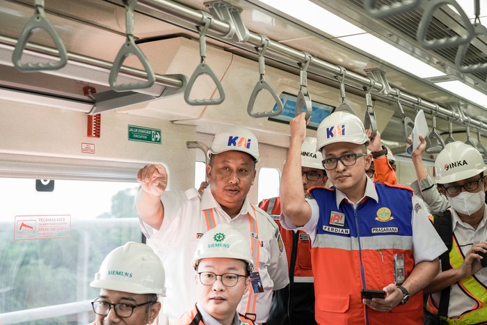 LRT Jabodebek Diuji Coba Wamen BUMN Kartiko Wirjoatmodjo LRT Jabodebek Diuji Coba Wamen BUMN Kartiko Wirjoatmodjo