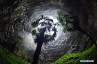 Lubang raksasa di China
