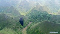 Lubang raksasa di China