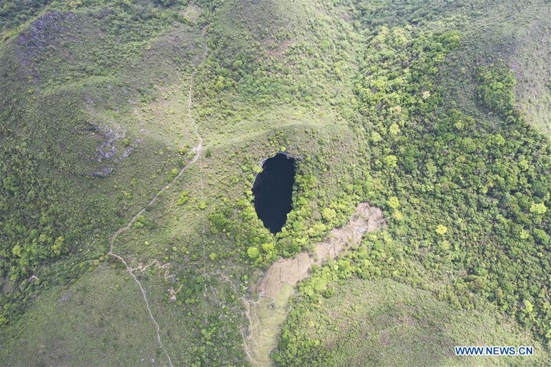Lubang raksasa di China