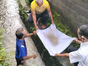 Warga Protes, Tim Identifikasi Lambat ke TKP saat Temuan Orok di Denpasar