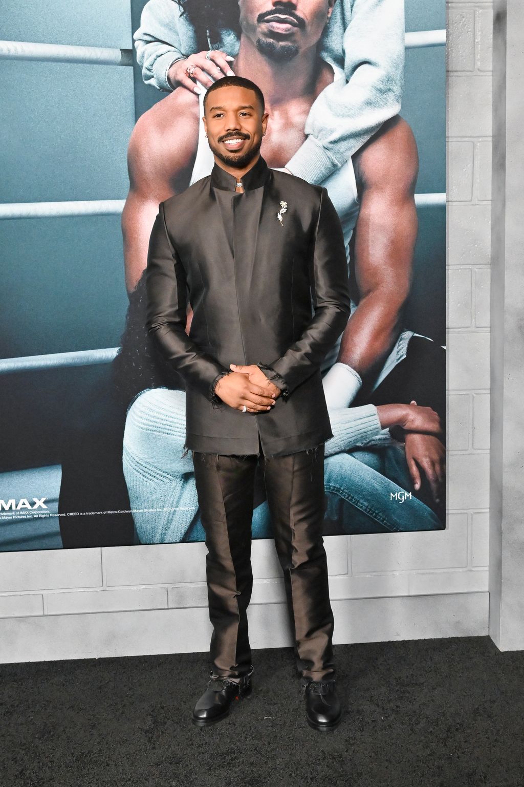 Michael B. Jordan at the premiere of 