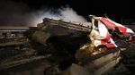 Penampakan 2 Kereta Tabrakan di Yunani, Puluhan Orang Tewas