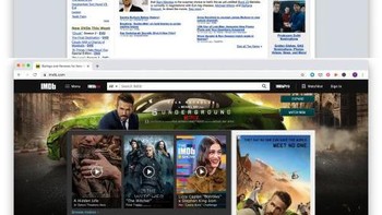 Situs IMDB dulu dan sekarang. Foto: Insider