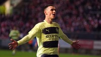 Foden Operasi Usus Buntu, Absen di Laga Man City Vs Liverpool