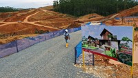 Pembangunan rumah untuk menteri itu ditargetkan rampung pada Juni 2024 mendatang.