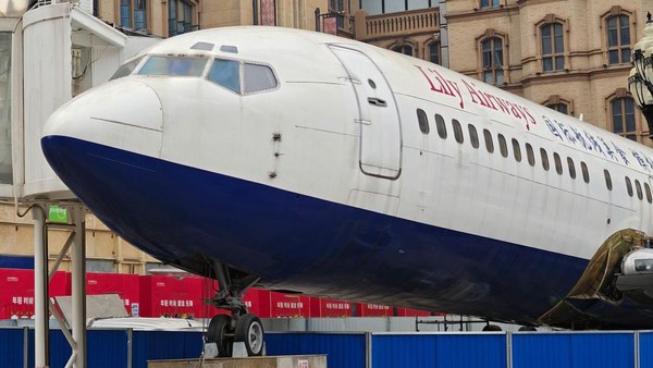 Pesawat tersebut merupakan pesawat tipe Boeing 737 milik Batavia Air yang kemudian diubah menjadi restoran oleh pengusaha terkenal, Li Liang. 