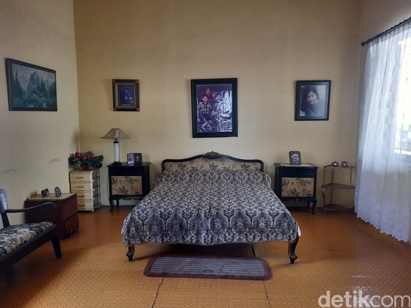 Salah satu kamar tidur di Rumah Tjong A Fie. Foto: Putu Intan/detikcom