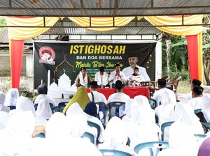 Ustaz Pendukung Ganjar Gelar Pelatihan Salat Tarawih di Simalungun