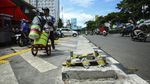 Terkendala Anggaran, Begini Nasib Lampu Etnic di Trotoar Margonda