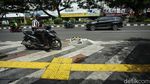 Terkendala Anggaran, Begini Nasib Lampu Etnic di Trotoar Margonda