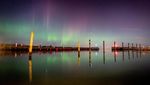 Terpesona Magisnya Aurora Borealis di Langit Denmark