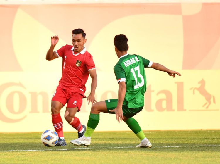10 Pemain Irak Kalahkan Timnas Indonesia U-20 2-0