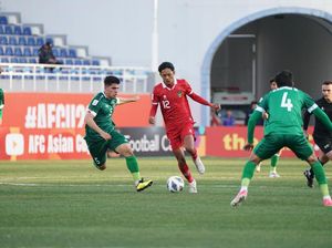 Lawan 10 Pemain Irak, Timnas Indonesia U-20 Keok 0-2
