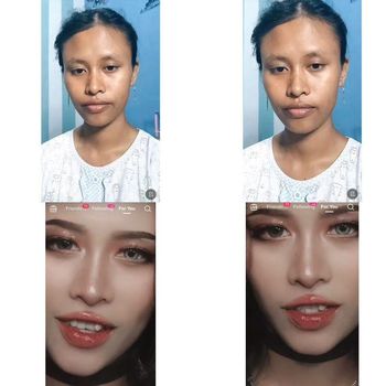 Transfotmasi makeup viral bikin pangling.