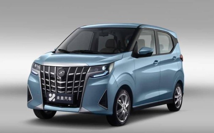 Weiao BOMA EV, mobil listrik mungil bergaya Toyota Alphard