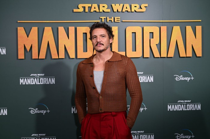LONDON, ENGLAND - FEBRUARY 22: Pedro Pascal attends 'The Forge' experience inspired by the Star Wars series The Mandalorian, to celebrate the launch of The Mandalorian Season 3, on February 22, 2023 in London, England. (Photo by Jeff Spicer/Jeff Spicer/Getty Images for Disney)
