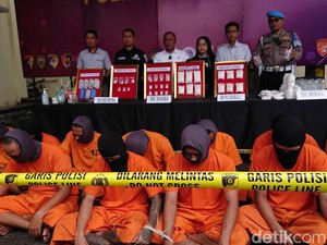 22 Pengedar Narkoba Tulungagung Diringkus, Sabu-Ganja Disita