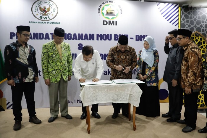 DMI dan BWI sepakat mewujudkan masjid yang bersertifikasi