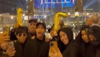 Karena dirayakan di Burj Khalifa, Dubai. Benarkah mereka menghabiskan Rp 1 miliar untuk perayaan di Burj Khalifa? Foto: instagram