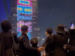 7 Foto Ultah Mewah Fateh Adik Atta Halilintar, Dapat Ucapan di Burj Khalifa