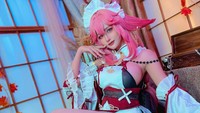 Di Instagram, Kameaam membagikan komentar warganet yang menyebutnya sebagai cosplayer yang cuma beli wig dan hanya memajang tubuh seksinya saja. (Foto: dok Instagram)