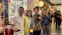 Tak hanya itu, juga kedatangan Ghaniya Kartasasmita sebagai Co-Owner dan Master Franchisor Karaage Kei Indonesia dan Chef dan CEO/Founder Karaage Kei, Haraguchi Kei. Foto: detikcom/Riska Fitria