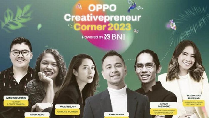 Kegiatan Oppo Creativepreneur Corner 2023 Medan