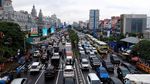 Penampakan Kelapa Gading Macet Parah Pagi Ini